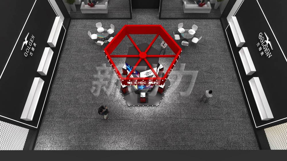 深圳鐘表展古尊表展臺設(shè)計搭建(圖10)