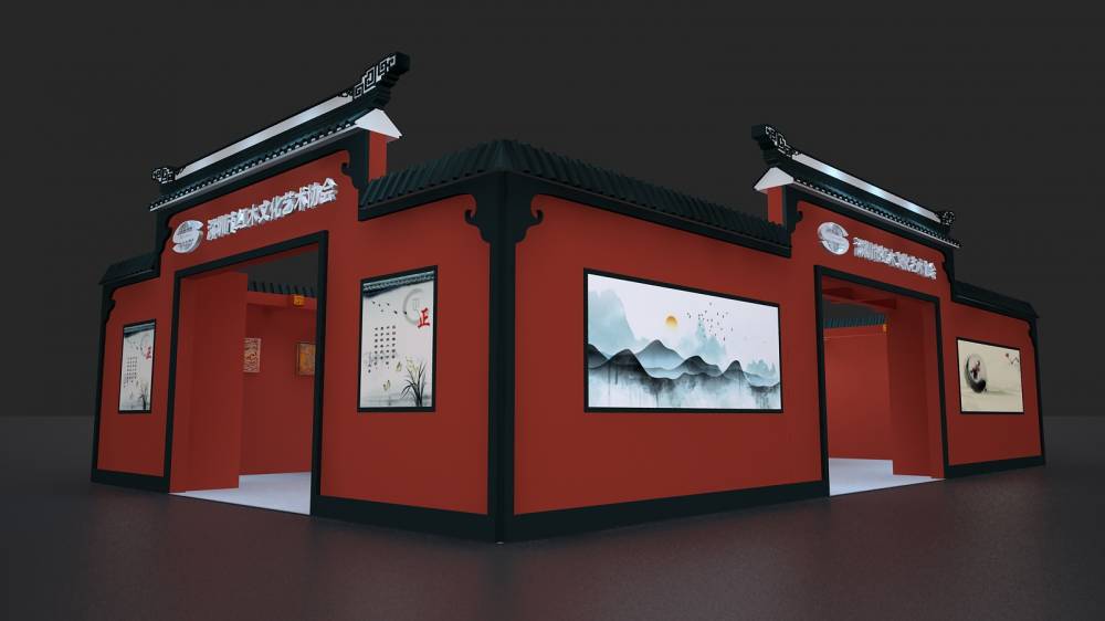 北京紅木展展臺設(shè)計制作搭建-深圳紅木文化藝術(shù)協(xié)會(圖4)