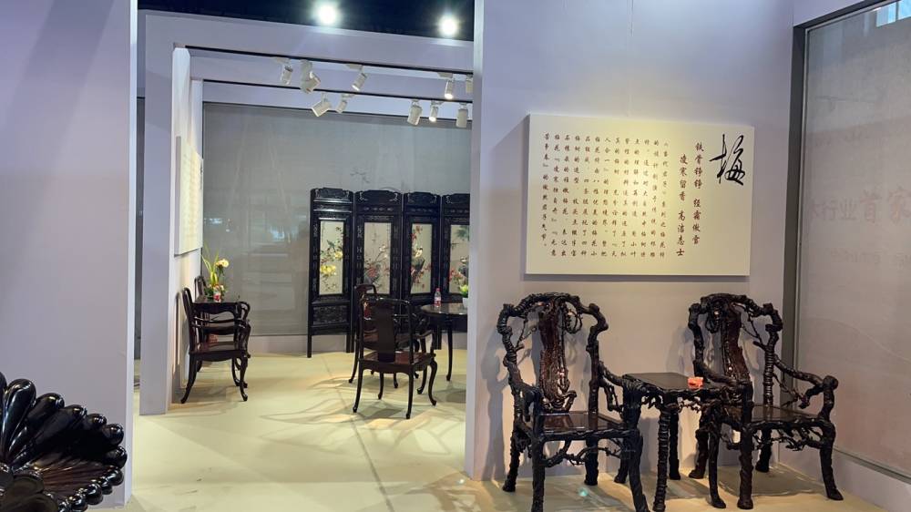 泰和園家具-北京紅木展展臺設計搭建(圖6)